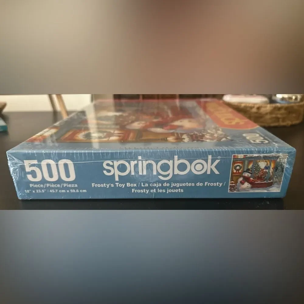 Springbok 2012 Frosty's‎ Toy Box 500pc Jigsaw Puzzle